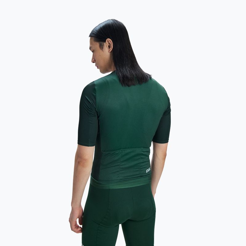 Férfi kerékpáros mez POC Cadence Jersey pargasite green 3