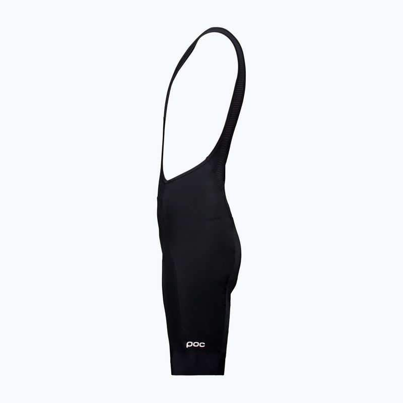 Női kerékpáros rövidnadrág POC Cadence Bib W uránium fekete 3