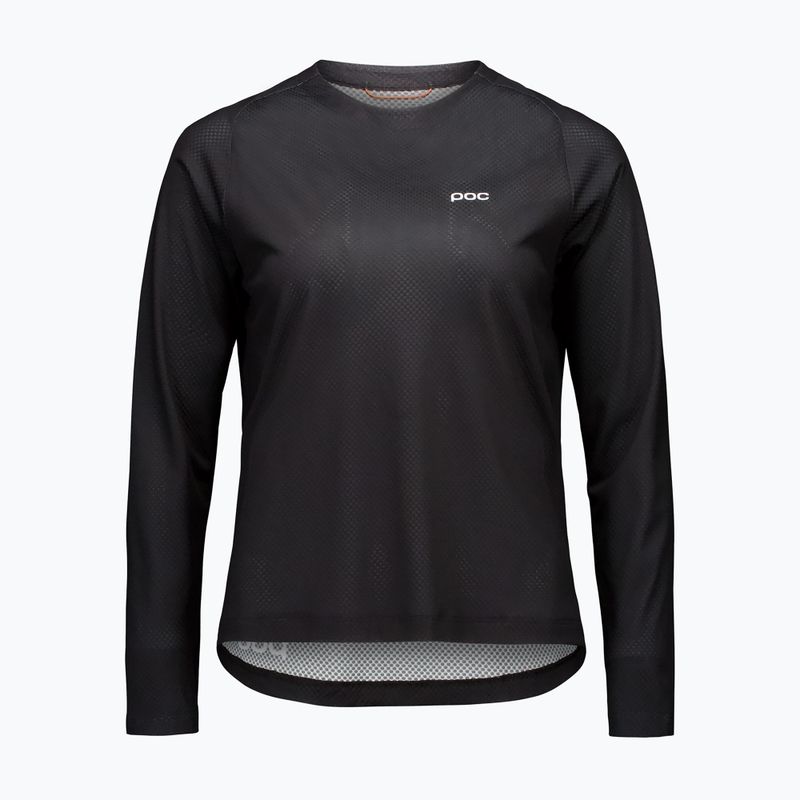 Női kerékpáros hosszú ujjú felső POC Motion Air uranium black 4