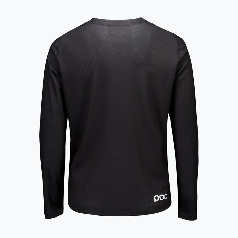 Női kerékpáros hosszú ujjú felső POC Motion Air uranium black 5