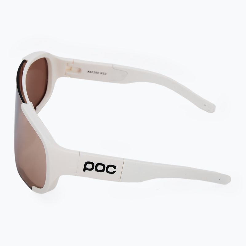 POC Aspire Mid hidrogén fehér/klárium nyomvonal/részben napos ezüst napszemüveg 4
