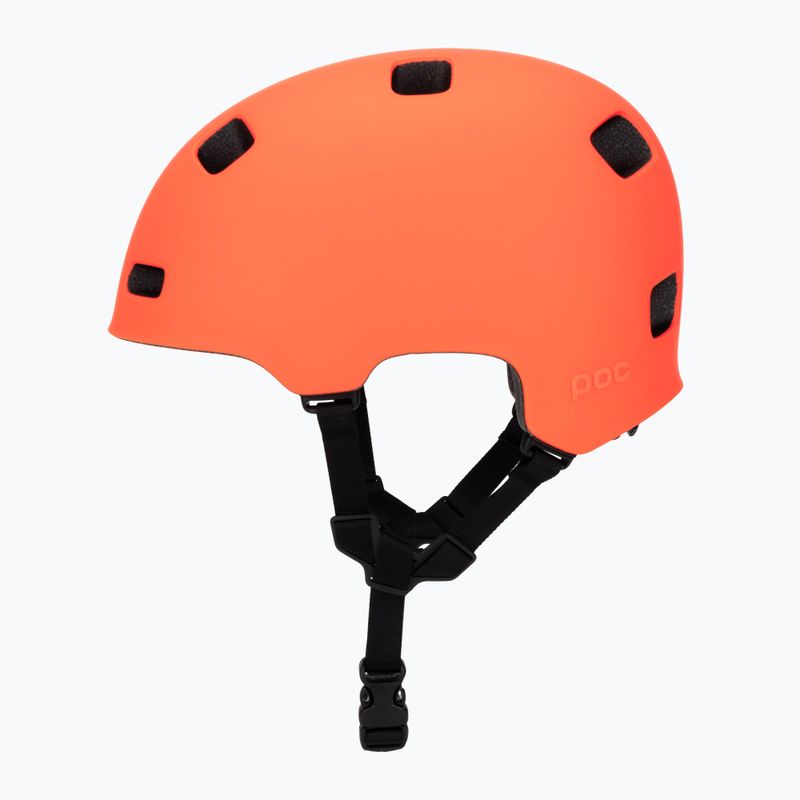 Kerékpáros sisak POC Crane MIPS fluorescent orange matte 3