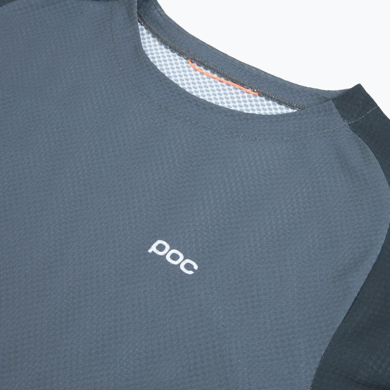Férfi kerékpározás hosszú ujjú POC Motion Air Jersey apatit tengerészgyalogság 3