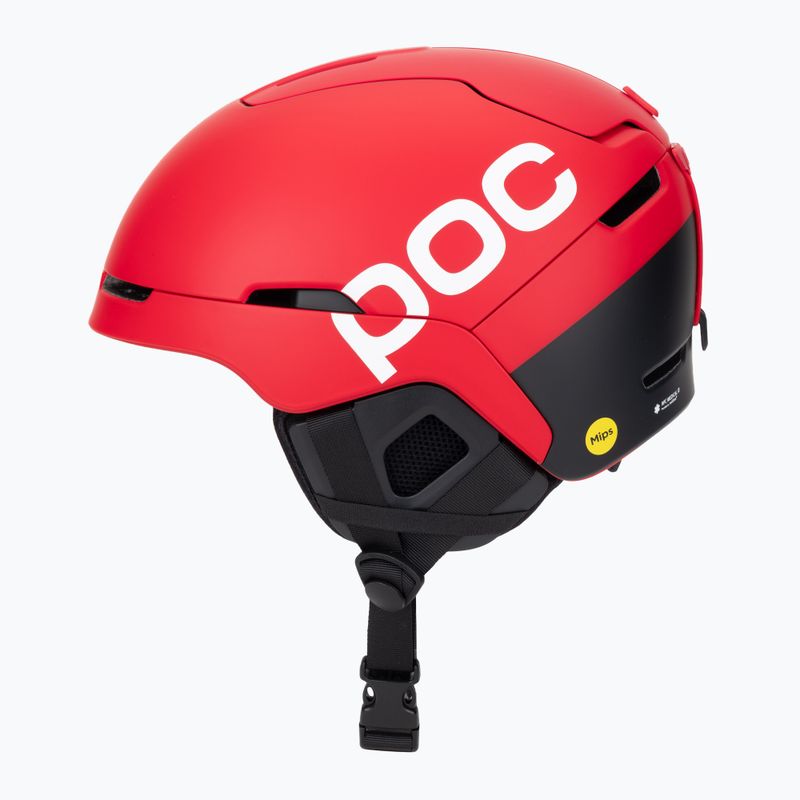 Sísisak POC Obex BC MIPS prismane red matt 3