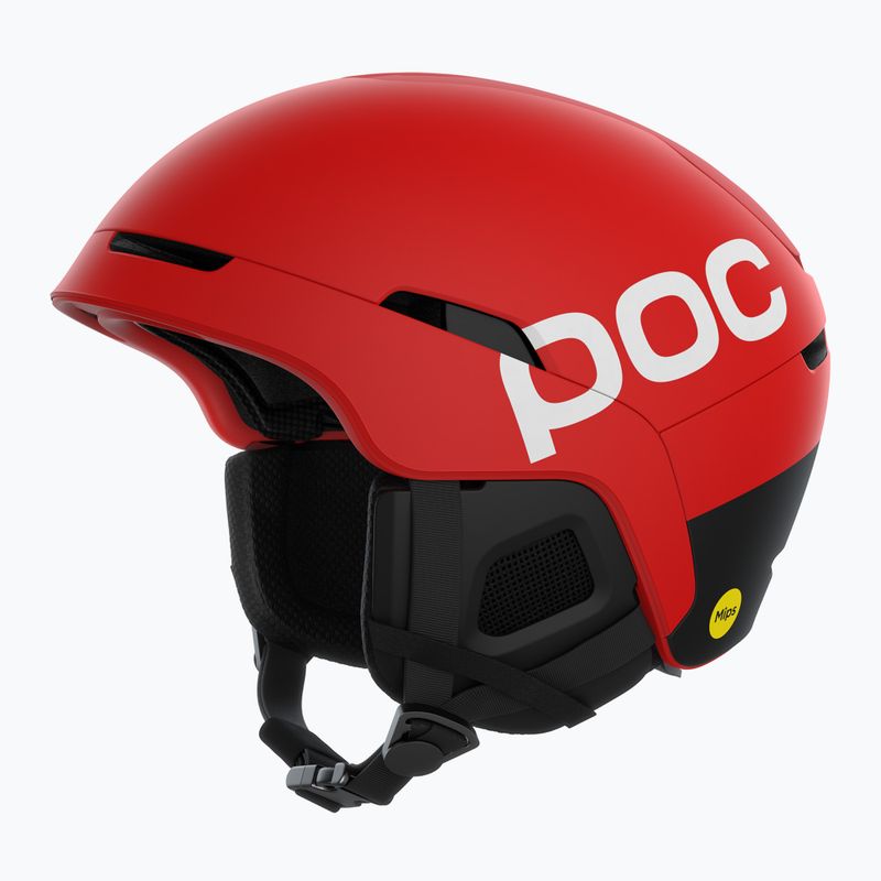 Sísisak POC Obex BC MIPS prismane red matt