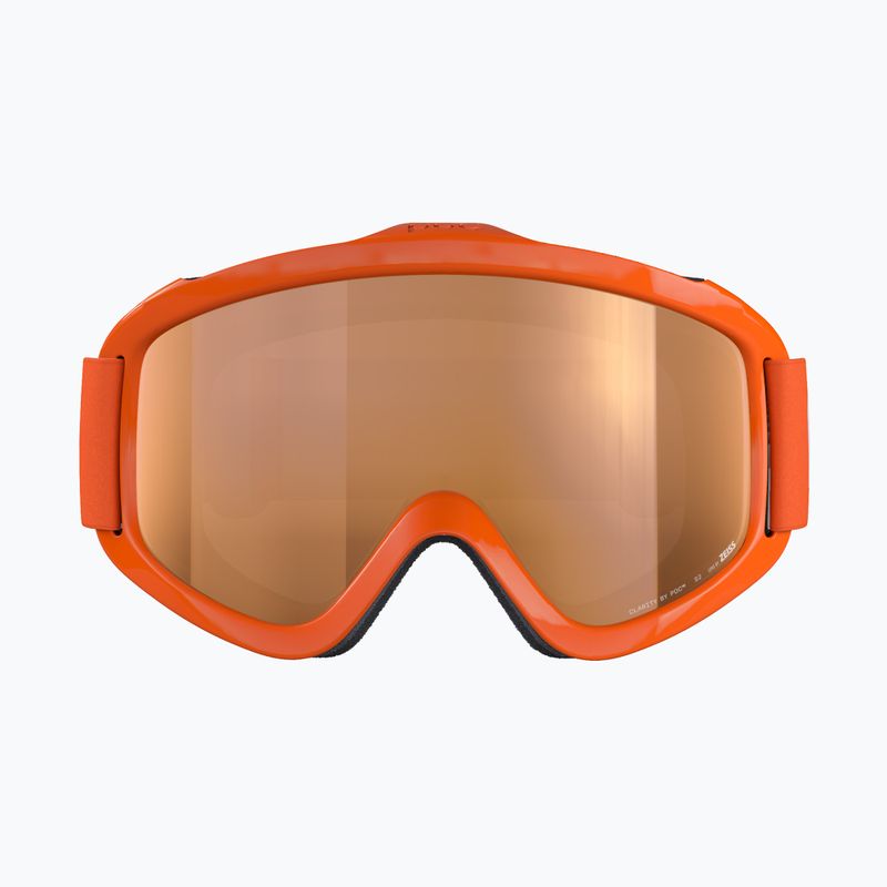 Gyerek síszemüveg POC POCito Iris fluorescent orange/partly sunny light orange 2