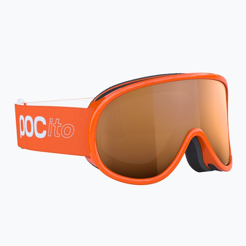 Gyerek síszemüveg POC POCito Retina Jr S2 fluorescent orange/partly sunny light orange