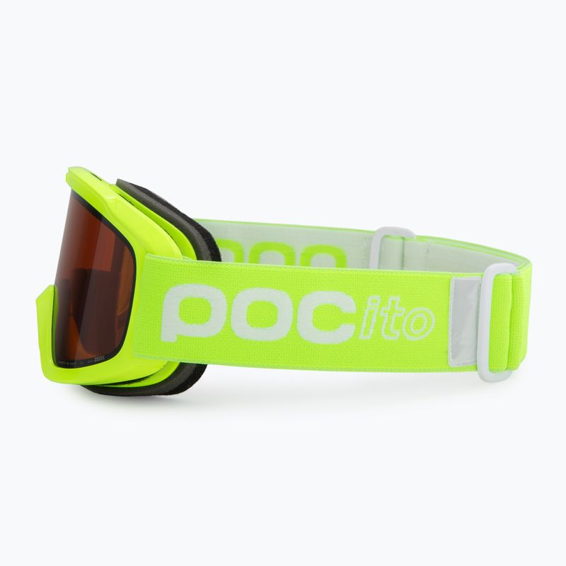 Gyerek síszemüveg POC POCito Opsin fluorescent yellow/green/partly sunny light orange 4