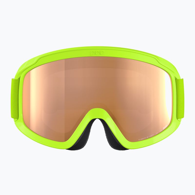 Gyerek síszemüveg POC POCito Opsin fluorescent yellow/green/partly sunny light orange 2