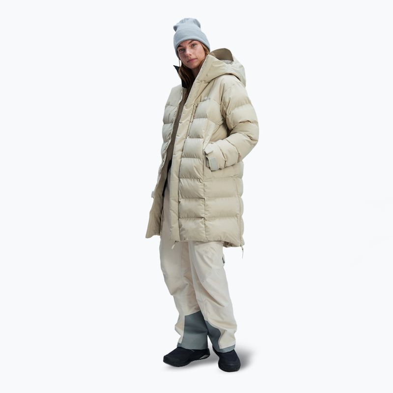 Női sí dzseki POC Race Loft Parka natrolite bézs