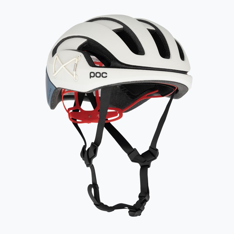 POC Omne Ultra MIPS selentine off-white/calcite blue matt kerékpáros sisak
