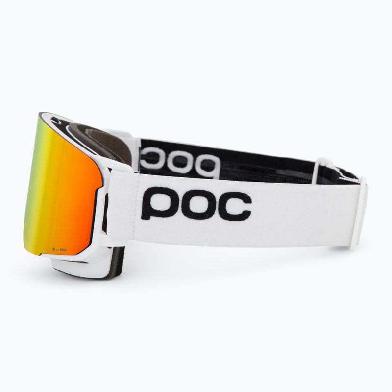 Síszemüveg POC Nexal hydrogen white/partly sunny orange 5