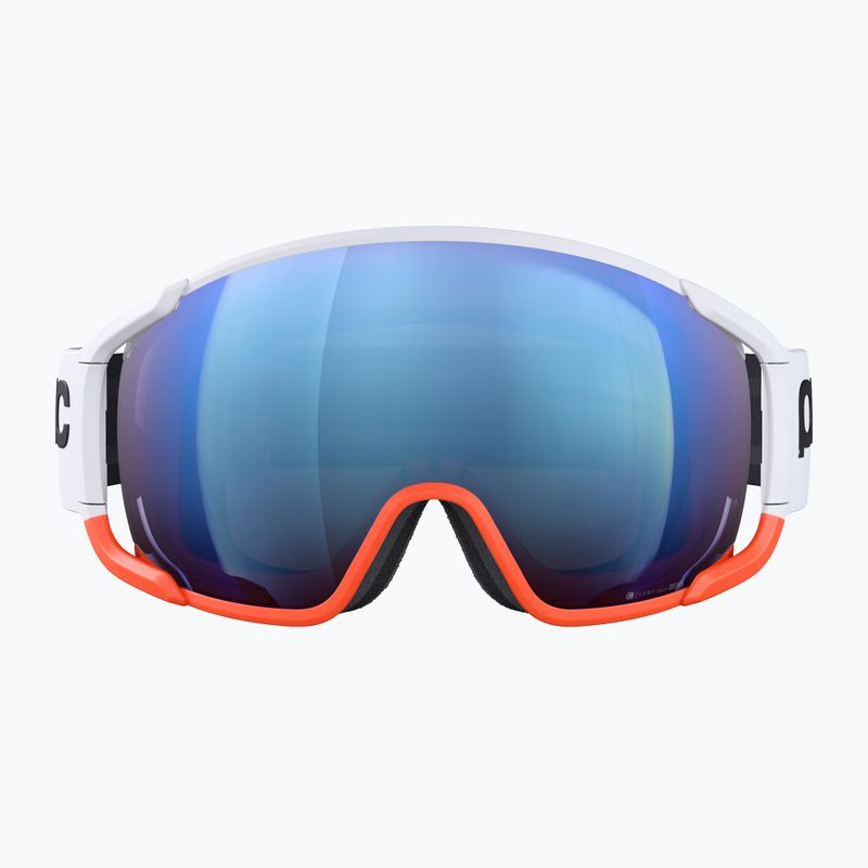 Síszemüveg POC Zonula Race hydrogen white/zink orange/partly blue 2