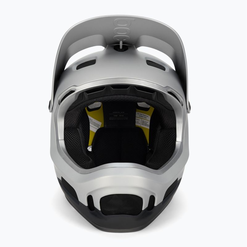 Kerékpáros sisak POC Coron Air MIPS argentite silver/uranium black matt 2
