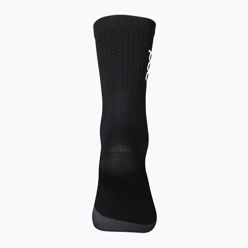 Kerékpáros zokni POC Flair Mid uranium black/sylvanite grey 2