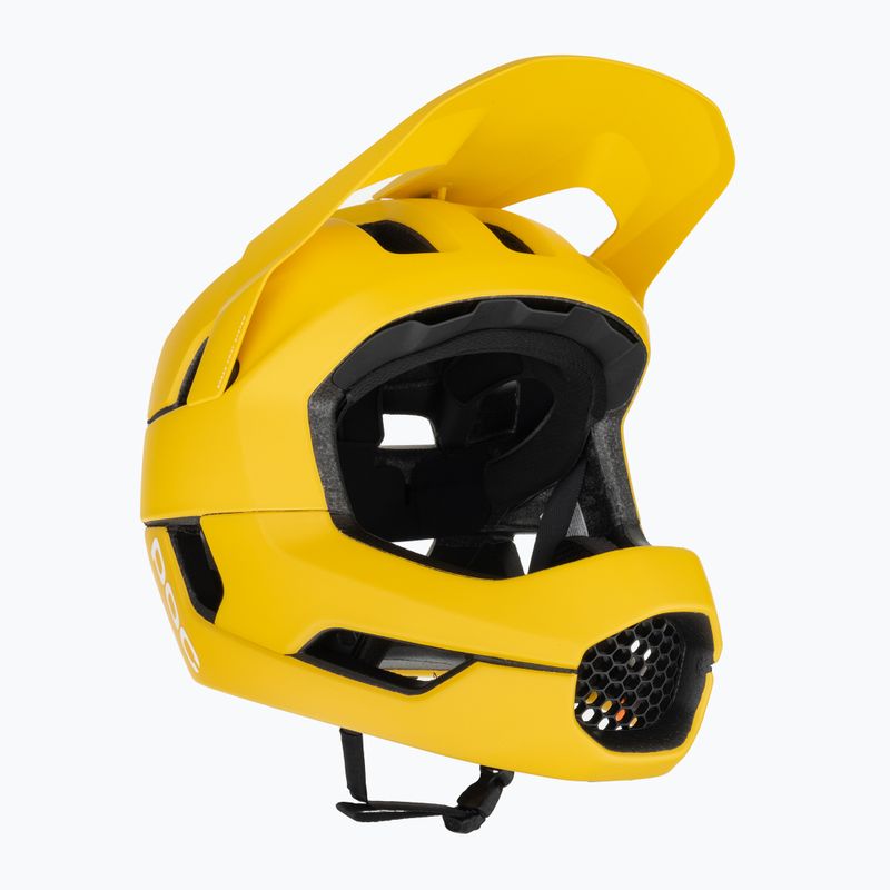 Kerékpáros sisak POC Otocon Race MIPS aventurine yellow matt