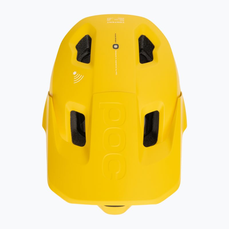 Kerékpáros sisak POC Otocon Race MIPS aventurine yellow matt 7
