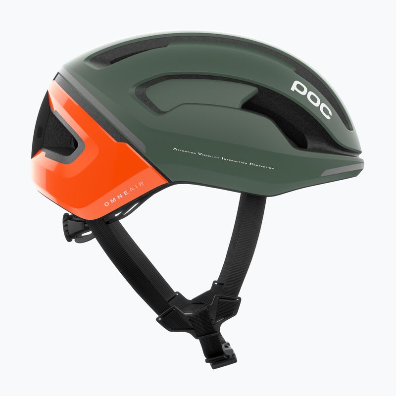 POC Omne Beacon MIPS fluorescent orange avip/epidote green matt kerékpáros sisak 4