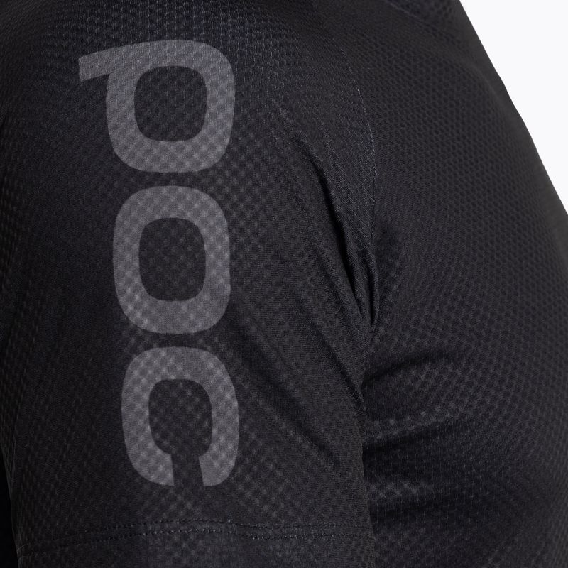 Férfi kerékpáros mez POC MTB Pure uranium black 3