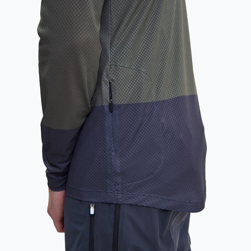 Férfi POC MTB Pure epidot zöld/szilvanit szürke kerékpáros hosszú ujjú 4