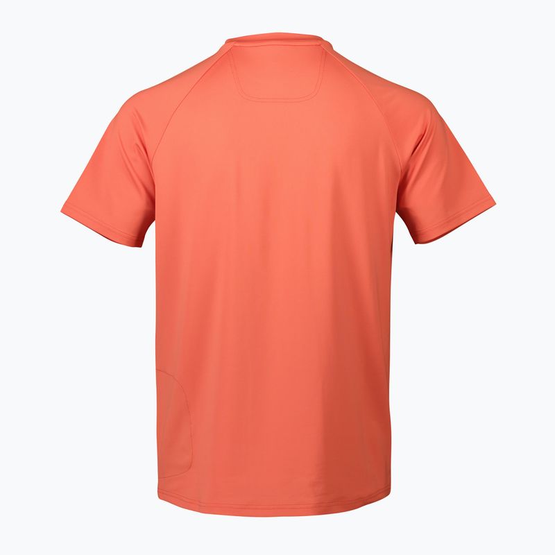 Férfi kerékpáros mez POC Reform Enduro Tee ammolite coral 5