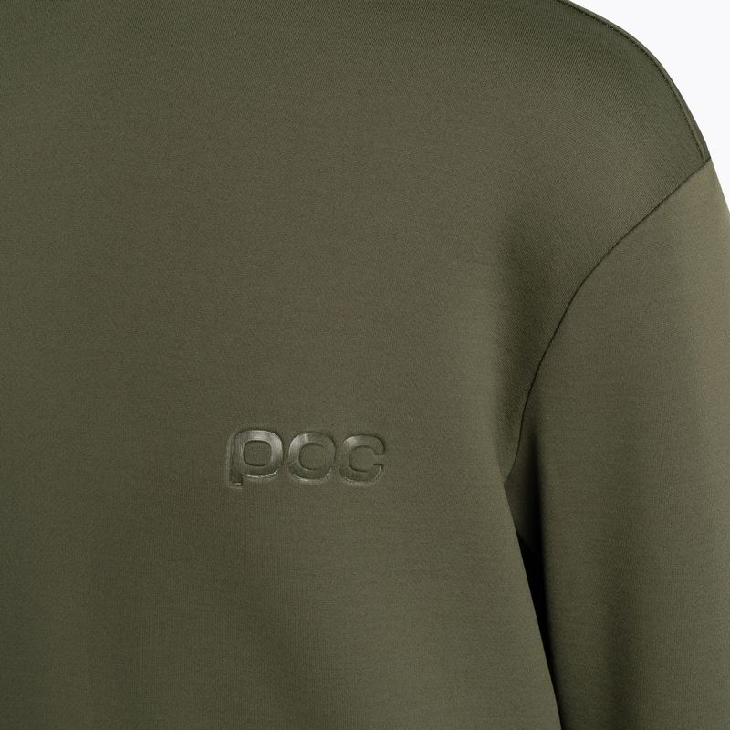 Gyermek kerékpáros pulóver POC Essential MTB Hoodie epidote green 3