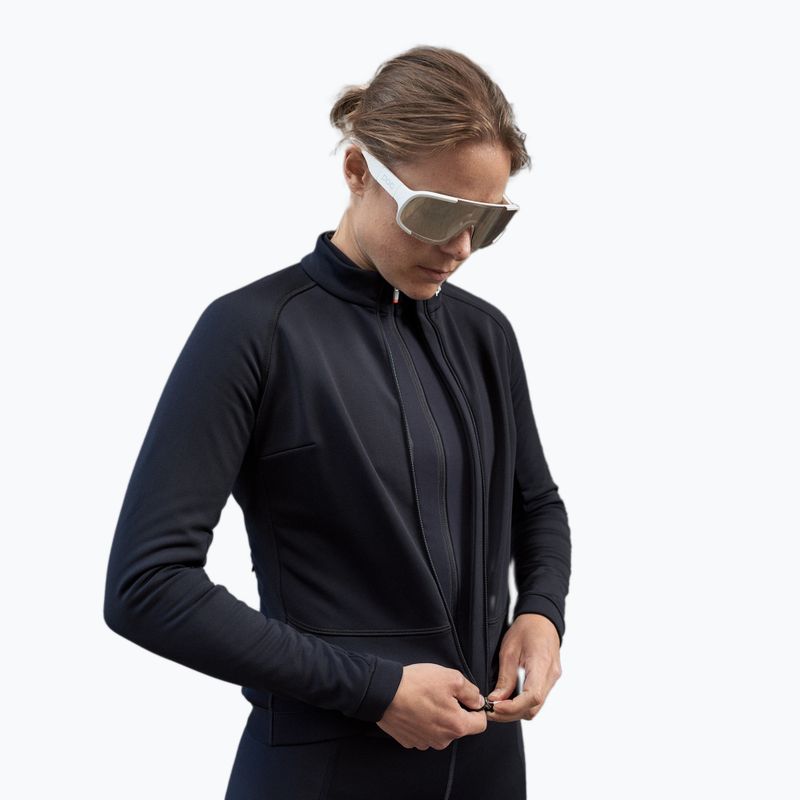 Női kerékpáros kabát POC Thermal uranium black 2