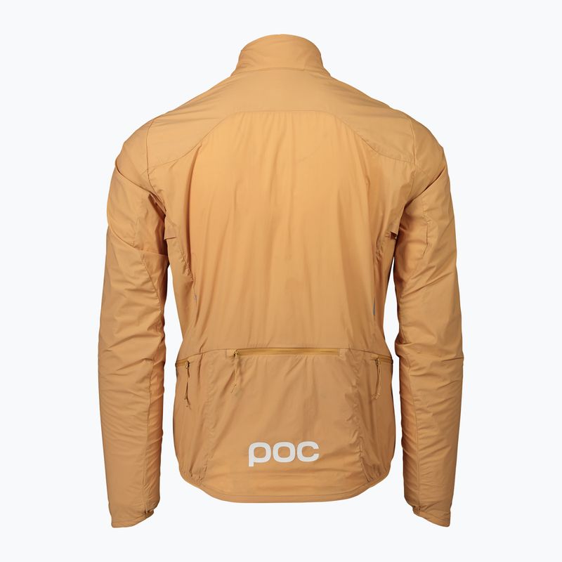 Férfi kerékpáros kabát POC Pro Thermal aragonite brown 7