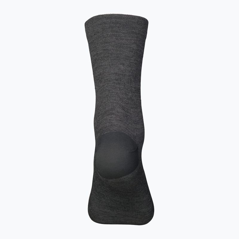 Kerékpáros zokni POC Zephyr Merino Mid sylvanite grey melange 2