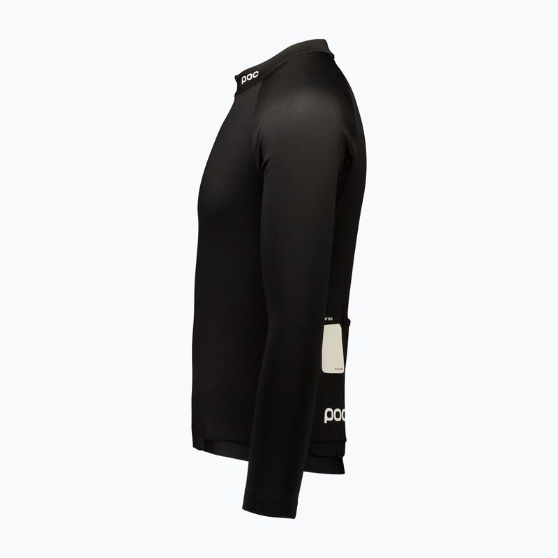 Férfi kerékpáros pulóver POC Thermal Lite uránium fekete 5