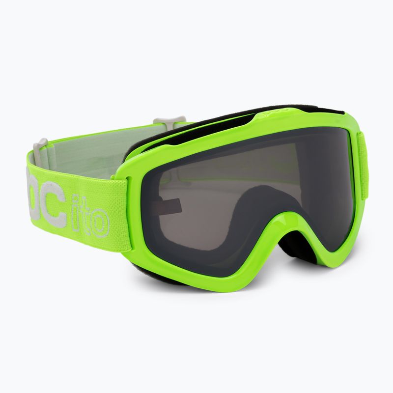 Gyermek síszemüveg POC POCito Iris fluorescent yellow/green/clarity pocito