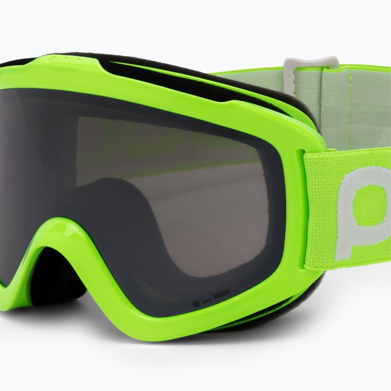 Gyermek síszemüveg POC POCito Iris fluorescent yellow/green/clarity pocito 5