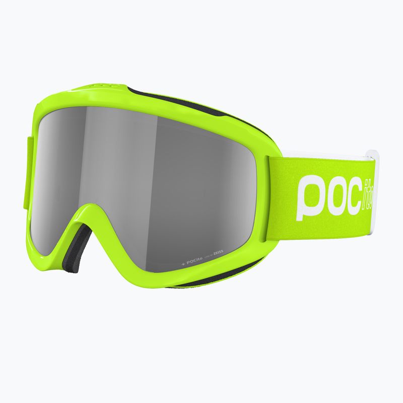 Gyermek síszemüveg POC POCito Iris fluorescent yellow/green/clarity pocito 6