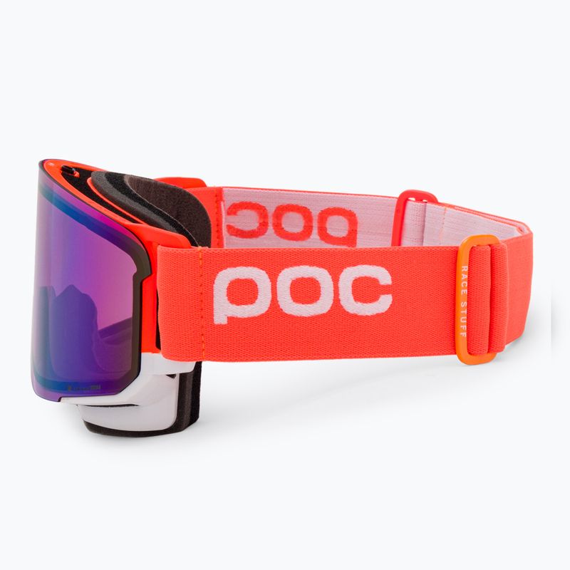 Síszemüveg POC Nexal Clarity Comp fluorescent orange/hydrogen white/spektris blue 5