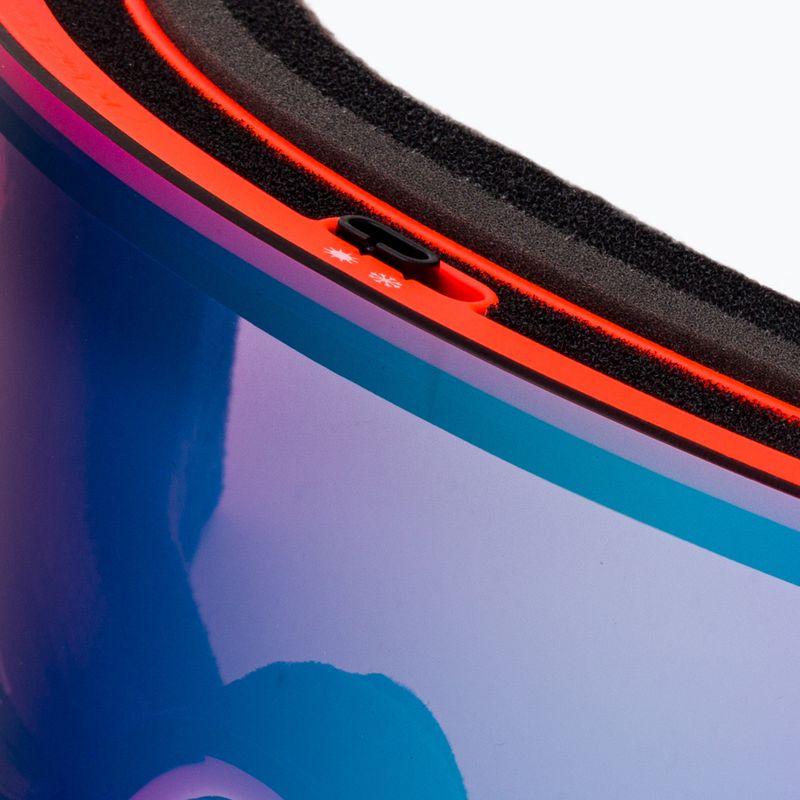 Síszemüveg POC Nexal Clarity Comp fluorescent orange/hydrogen white/spektris blue 7