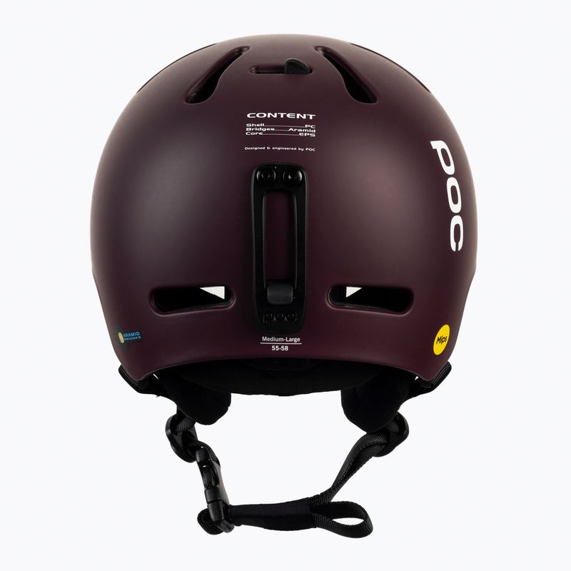 Sí sisak POC Fornix MIPS garnet red matt 3