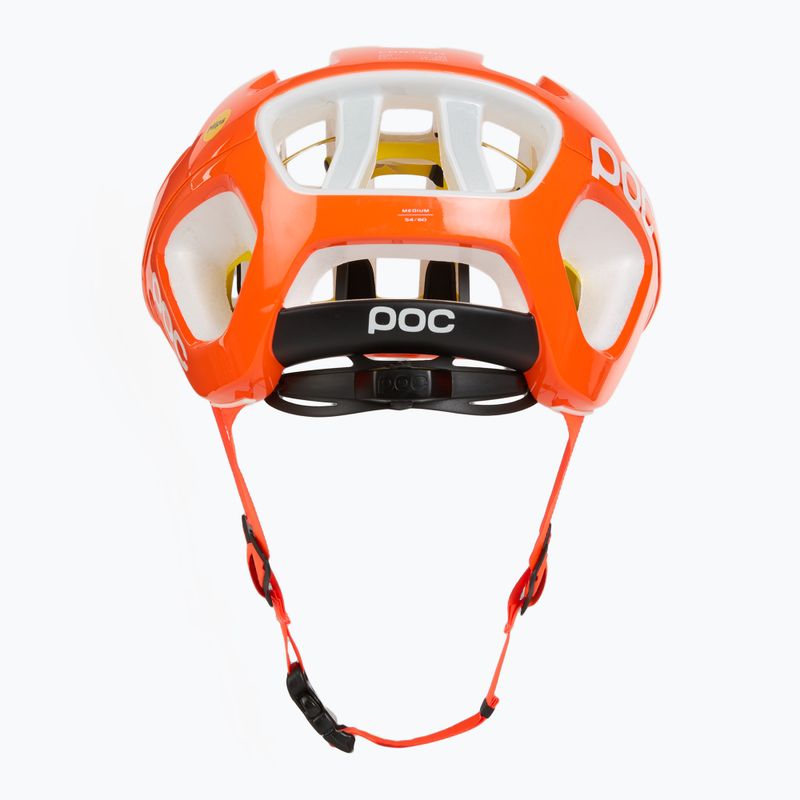 POC Octal MIPS fluoreszkáló narancssárga avip kerékpáros sisak 4