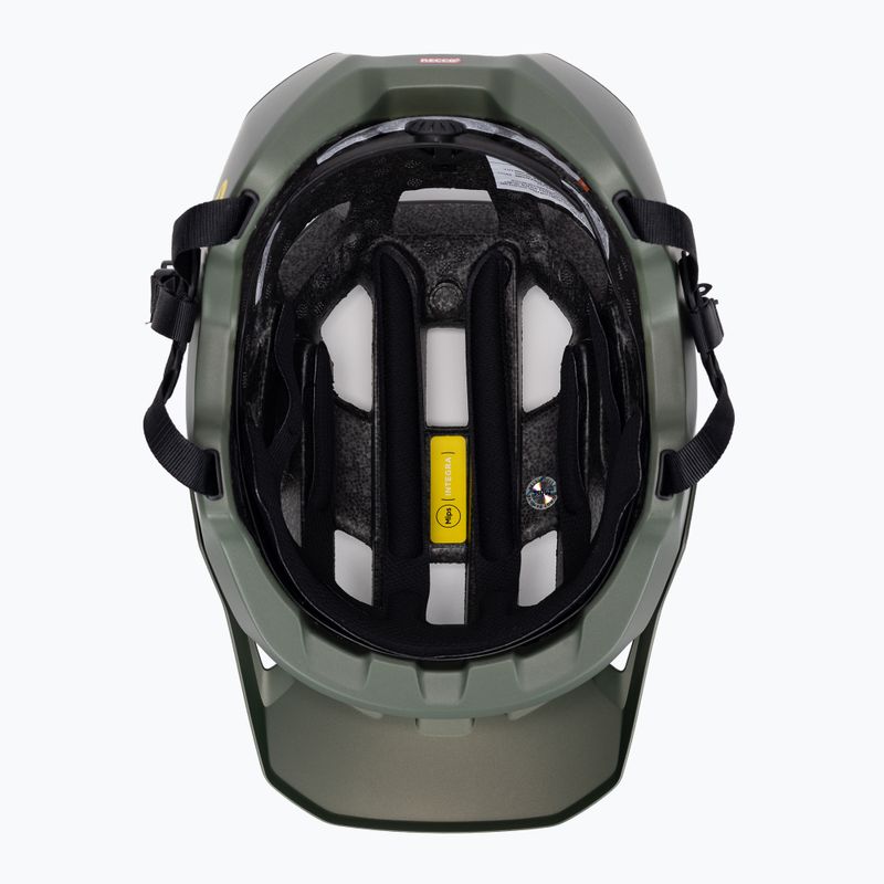 Kerékpáros sisak POC Kortal Race MIPS epidote green/uranium black metallic/matt 5