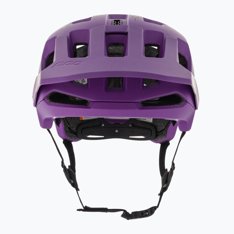 Kerékpáros sisak POC Kortal Race MIPS purple/uranium black metallic matt 2