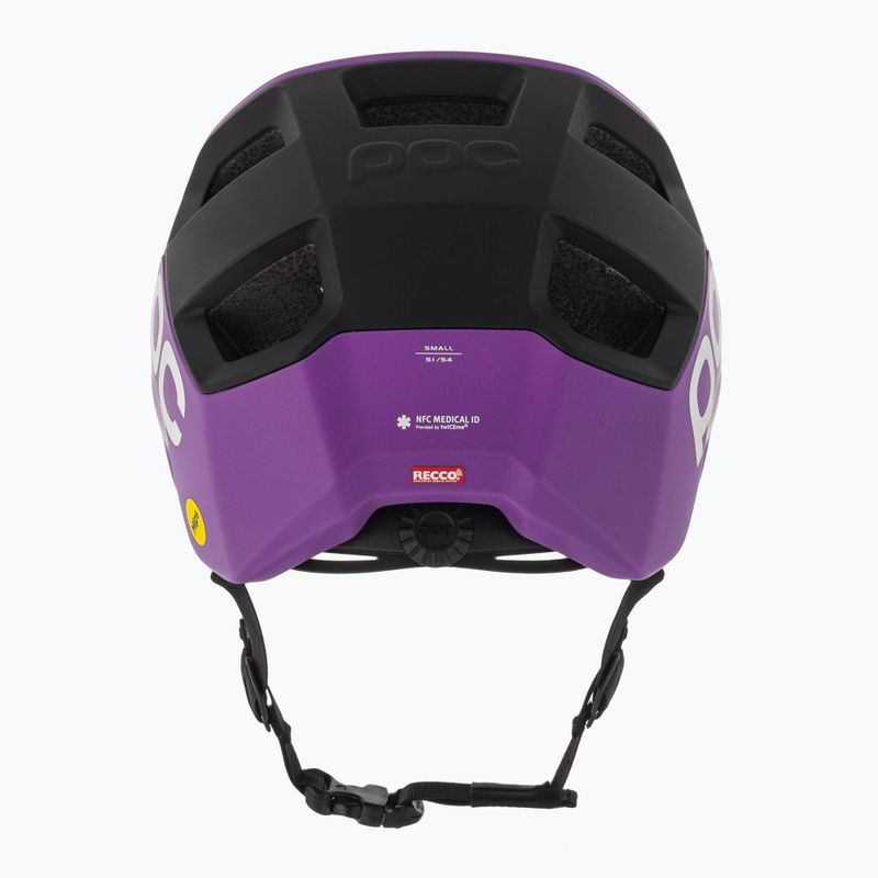 Kerékpáros sisak POC Kortal Race MIPS purple/uranium black metallic matt 3