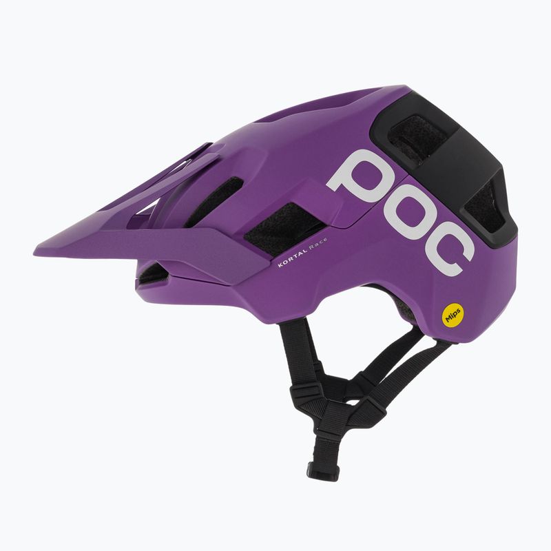 Kerékpáros sisak POC Kortal Race MIPS purple/uranium black metallic matt 5