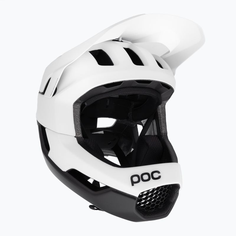 Kerékpáros sisak POC Otocon Race MIPS hydrogen white/uranium black matt