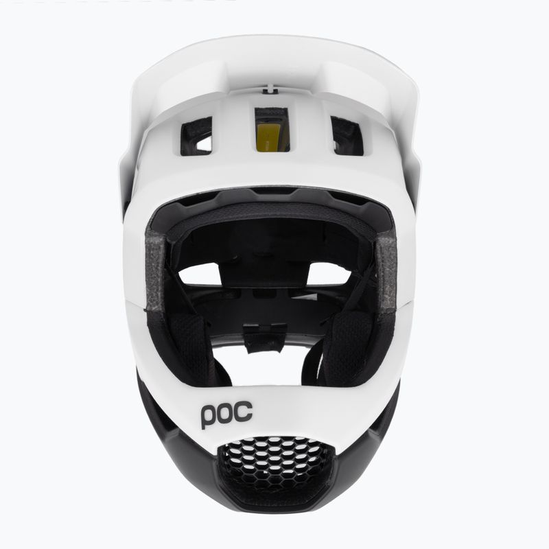 Kerékpáros sisak POC Otocon Race MIPS hydrogen white/uranium black matt 2