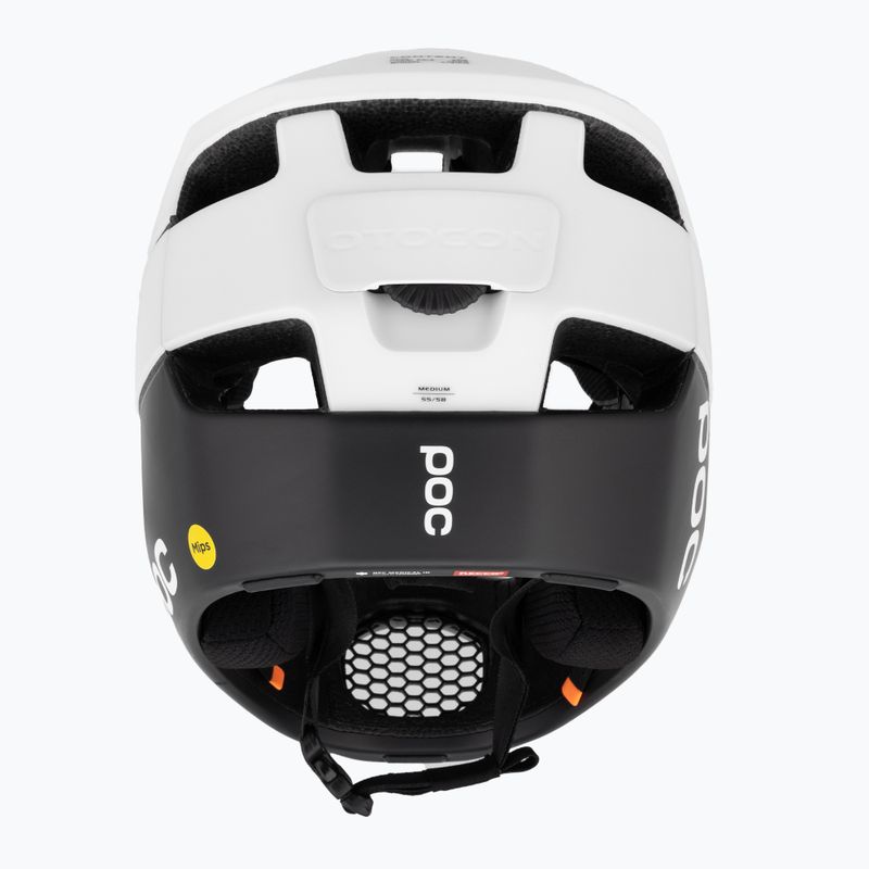 Kerékpáros sisak POC Otocon Race MIPS hydrogen white/uranium black matt 3