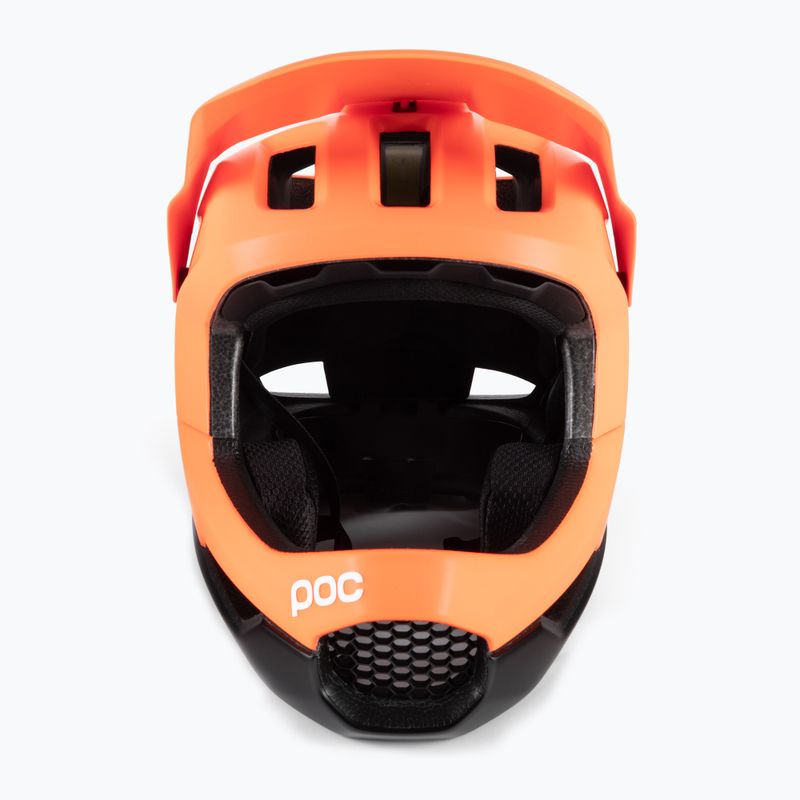 Kerékpáros sisak POC Otocon Race MIPS fluorescent orange avip/uranium black matt 5