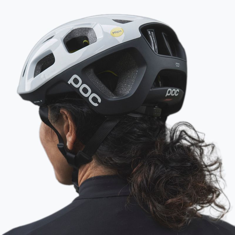 Kerékpáros sisak POC Octal X MIPS hydrogen white 7