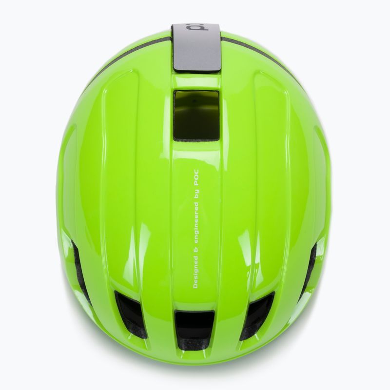 Gyermek kerékpáros sisak POC POCito Omne MIPS fluorescent yellow/green 6