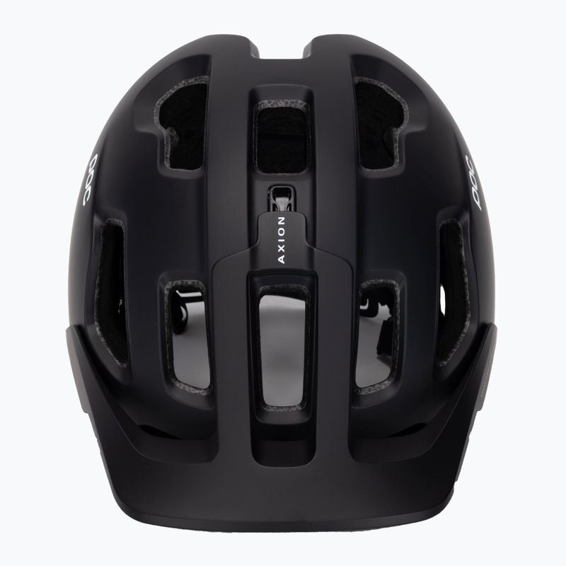 Kerékpáros sisak POC Axion Race MIPS uranium black matt/hydrogen white 2