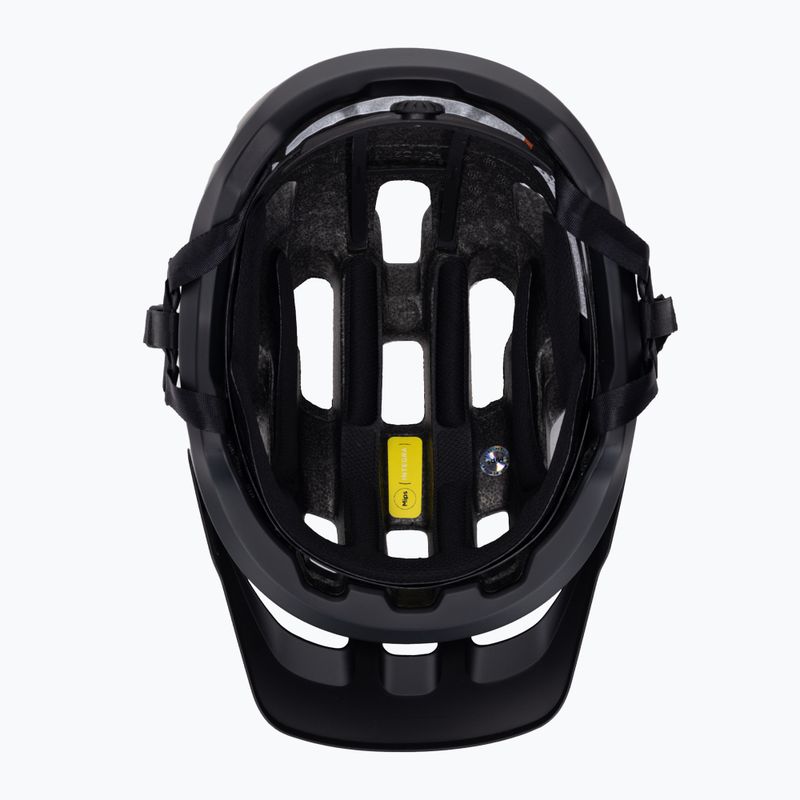 Kerékpáros sisak POC Axion Race MIPS uranium black matt/hydrogen white 5