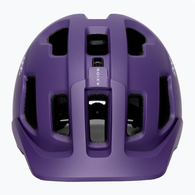 Kerékpáros sisak POC Axion Race MIPS sapphire purple/uranium black metallic/matt 2